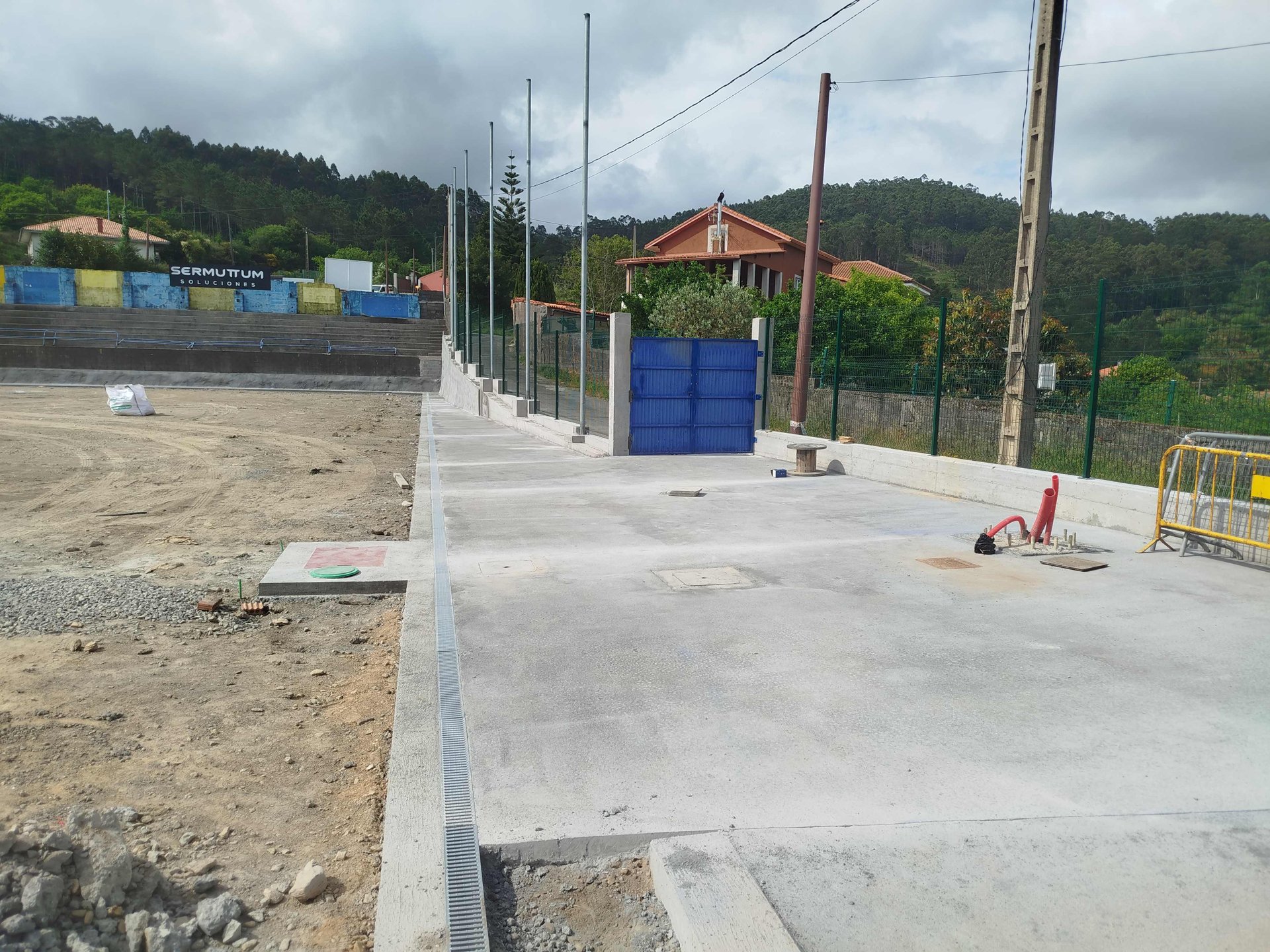 Campo de fútbol de césped artificial CF Escarabote (Boiro)